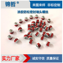 定制 JZ4446-2006涂胶防松螺塞 非标堵头喉塞尼龙密封螺塞cnc加工