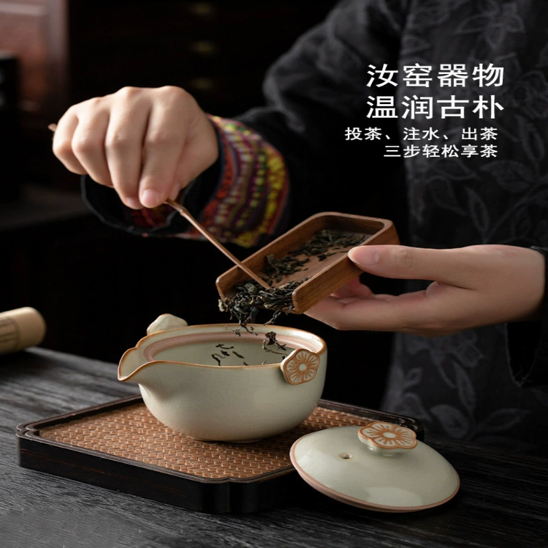 Teapot, ceramic grabber for home use, small tea set
