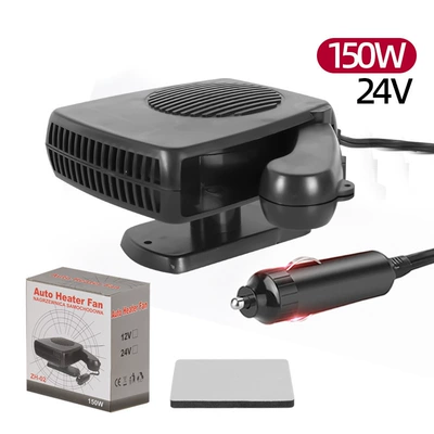defrosting and snow removal — Digər kiçik elektrik cihazlar - handle-model-a-grade-150w-fan-black-24v
