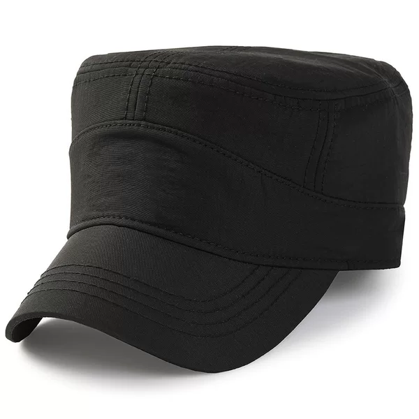 Winter Flat-Top Cap for Spring and Autumn, Large Head Circumference, Middle-Aged and Elderly Casual Baseball Cap, Trendy New Men's Hat