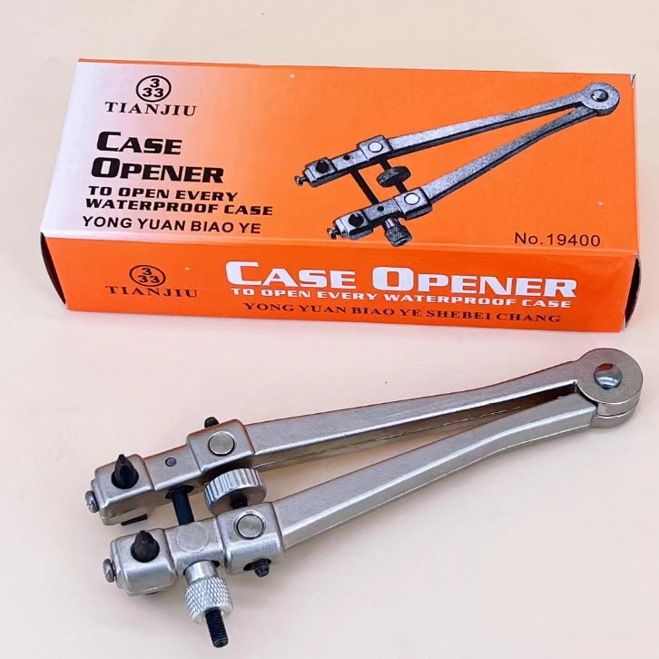 手表维修工具 开后盖V型两脚两角开表器 开底盖器 开盖器换电池