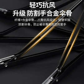 简约UV系列自动开收户外遮阳伞晴雨两用女防晒黑胶雨伞定  制LE18