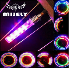 Bicycle 5 LED wheel lights fire wheel bike valve light fixed gear mountain bike valve light bike accessories