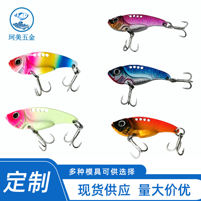 10 Colors Sinking Metal Blade Baits Deep Diving Minnow Lures Fresh Water Bass Swimbait Tackle Gear