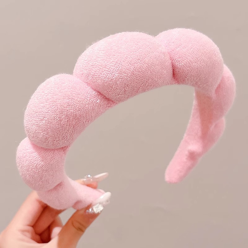 Meilad otoño y invierno, cinturón de cabello alto, cinturón de cabello de alta calidad, cinturón de cabello de esponja coreana retrógrada