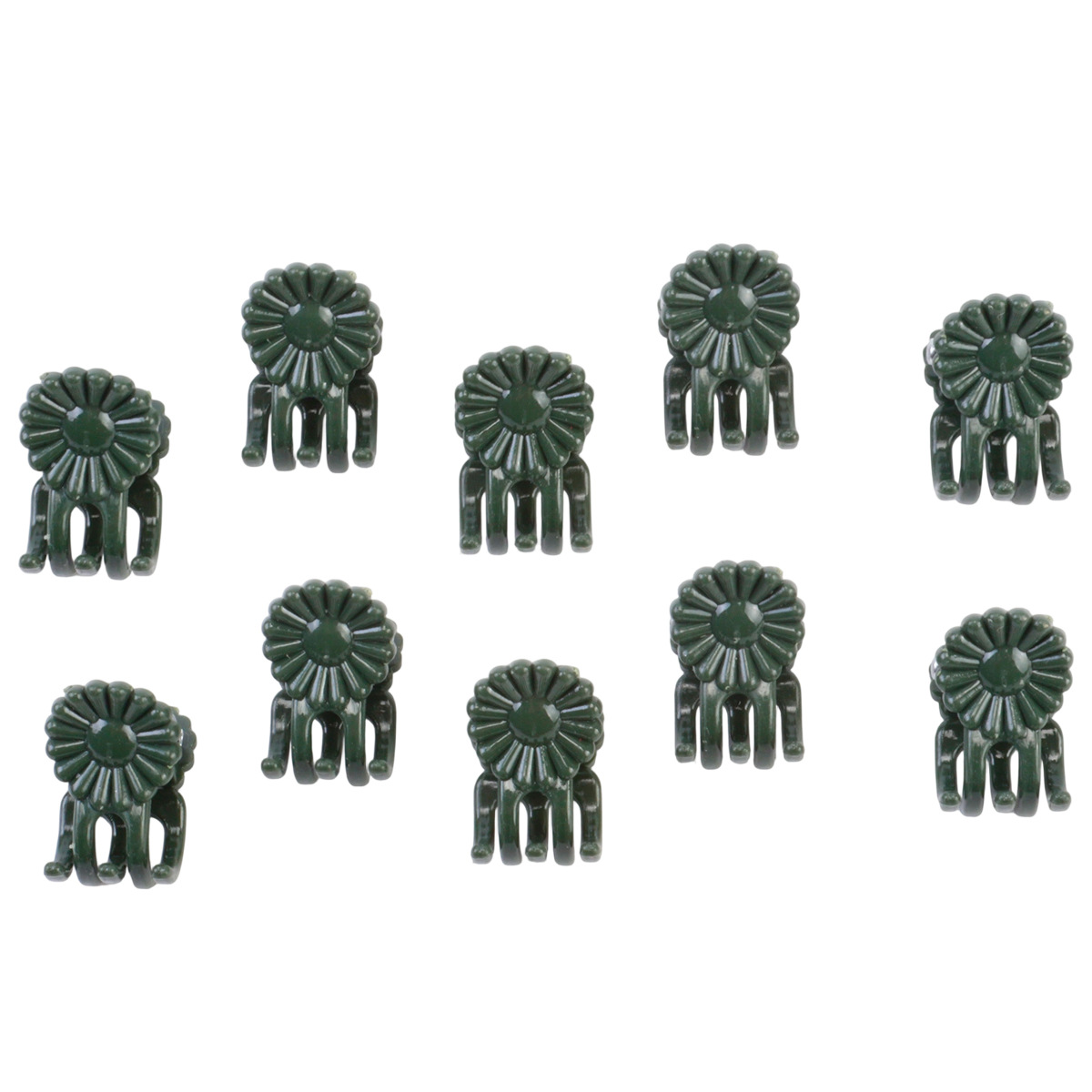 Orquídea de mariposa, clip de vid, clip de jardinería, clip de fijación de vid, clip de injerto de orquídea de plástico, clip de planta, fabricante de clip de 0.8g