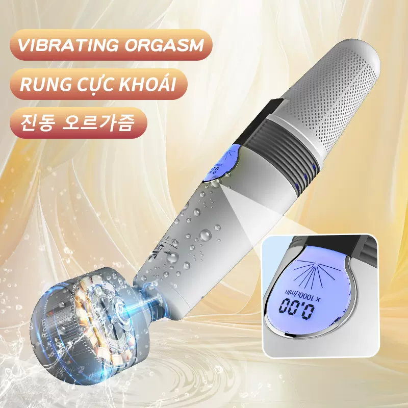 罗格818av震动棒液晶拍打振动棒自慰器 女用按摩阴蒂挑逗秒潮情趣