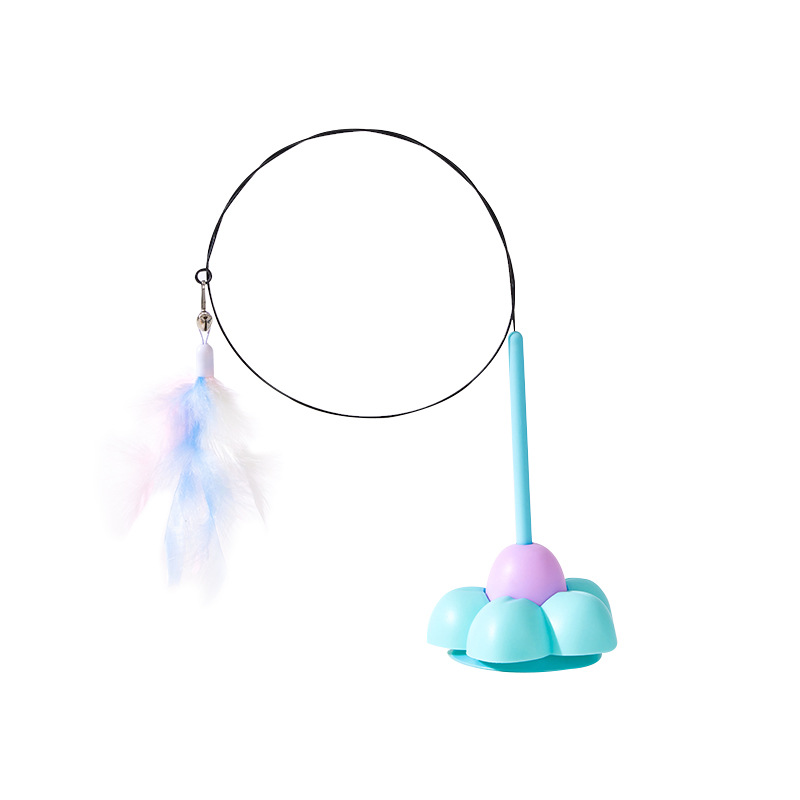 Kattleksaker för egen njutning, lindring av tristess, sugkoppar, retande pinnar, långa stångleksaker, konsumtion_voghion.com