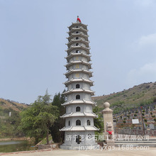 现货青石仿古石雕石塔七层九层十三层文昌塔寺庙舍利塔经幢质量