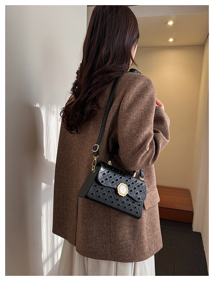 Small Diamond Pattern Cross-body Bag For Women Luxury Handbag_voghion.com