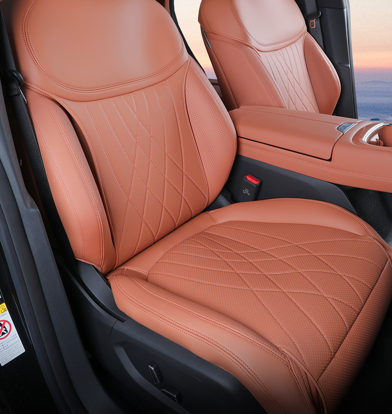 25 new model dark blue S07/S7 special seat covers, full-cover seat covers, all-season car seat cushions, full-coverage leather seat pads