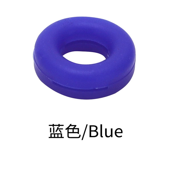 Silicone ring deep blue