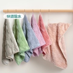 平织塔芙绒珊瑚绒毛巾加厚吸水可穿洗澡浴巾家用抑菌儿童毛巾批发