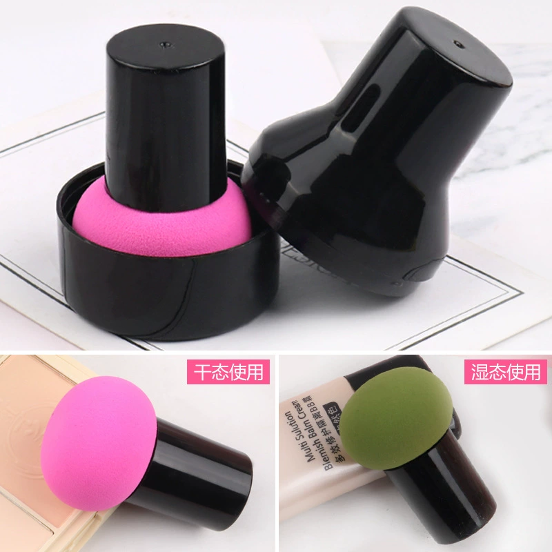 Cosmetic sponge, soft heel, foundation, powder
