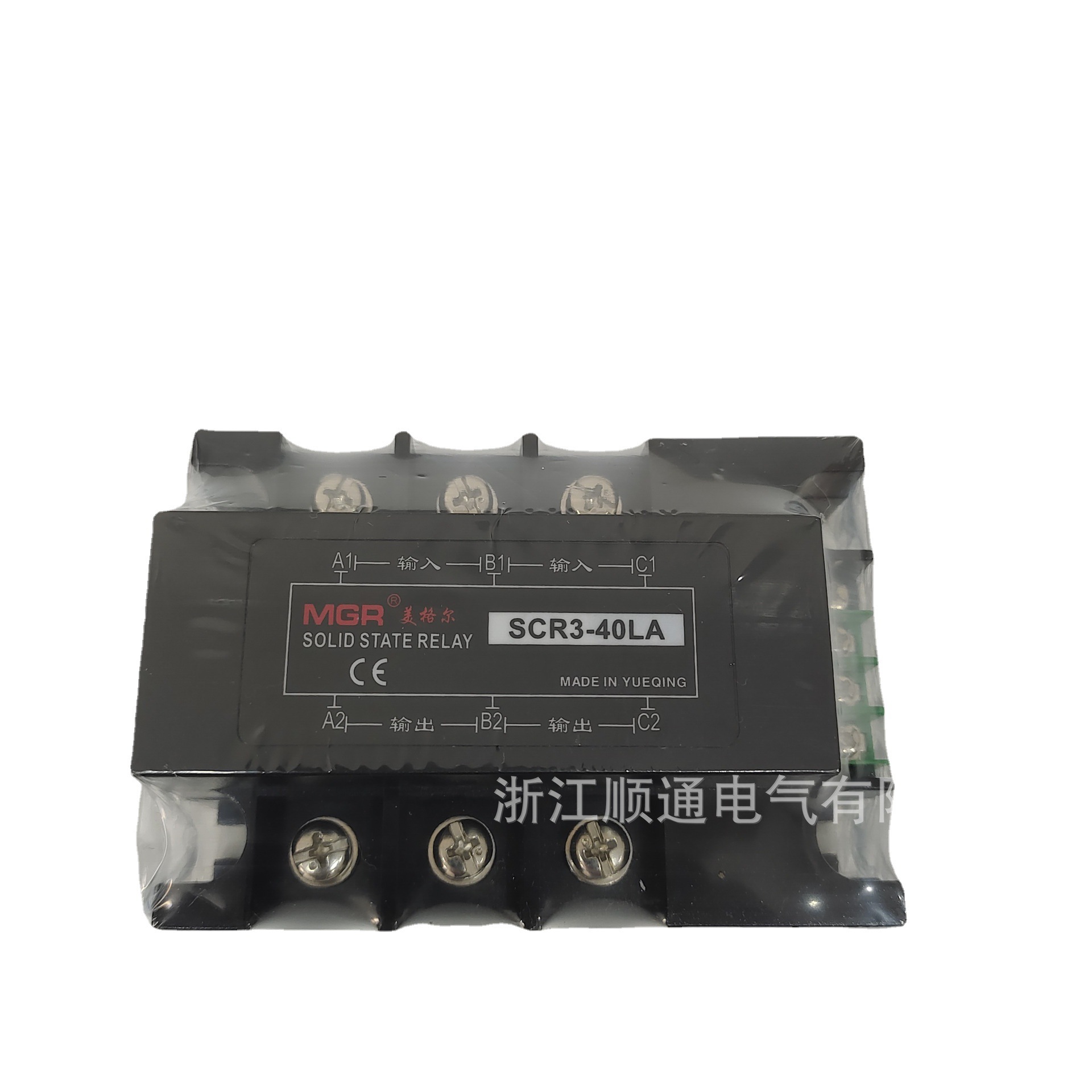 美格尔三相电力调压模块SCR3-80LE -40LE SCR3-60LE100固态继电器