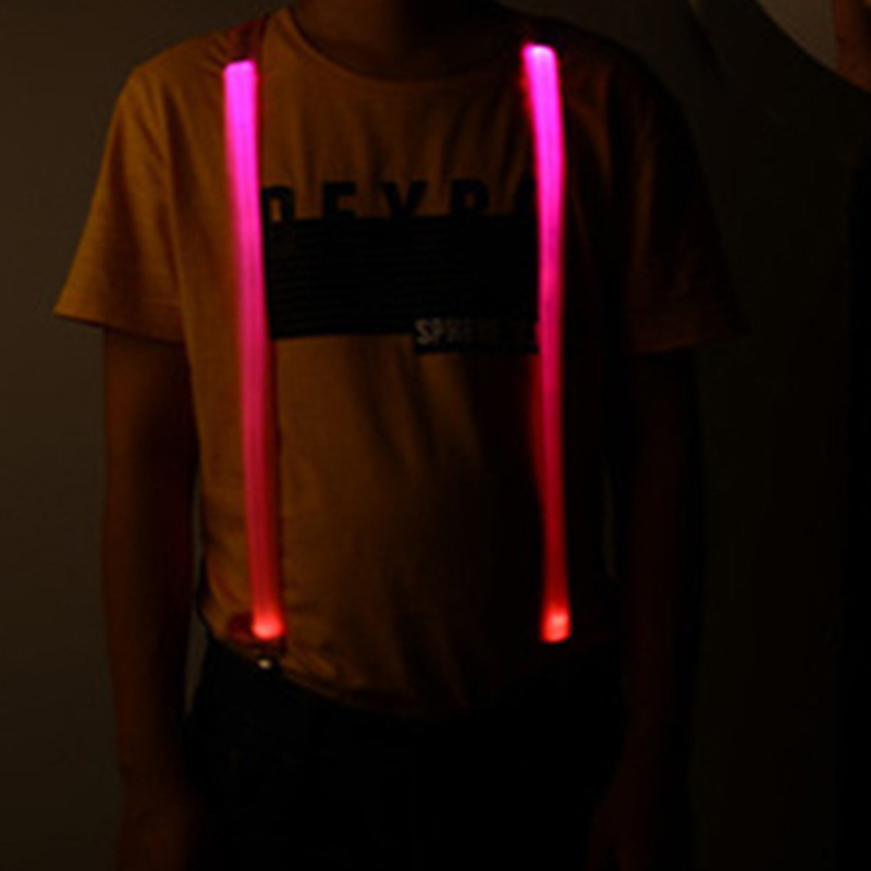 Suministro transfronterizo de hombres y mujeres correa para el pecho adulto Navidad Halloween entretenimiento Correa luminosa LED tirantes luminosos image 8