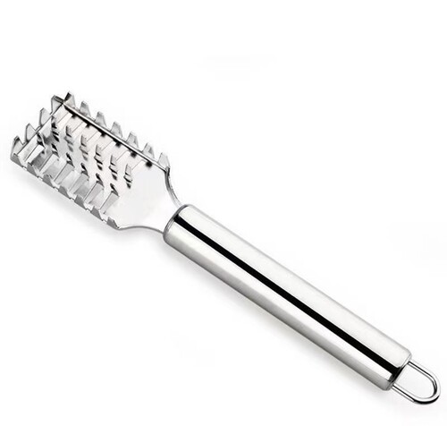 Stainless steel fish scale scraper wholesale stainless steel household kitchen utensil fish scale scraper multi-functional scale removal tool