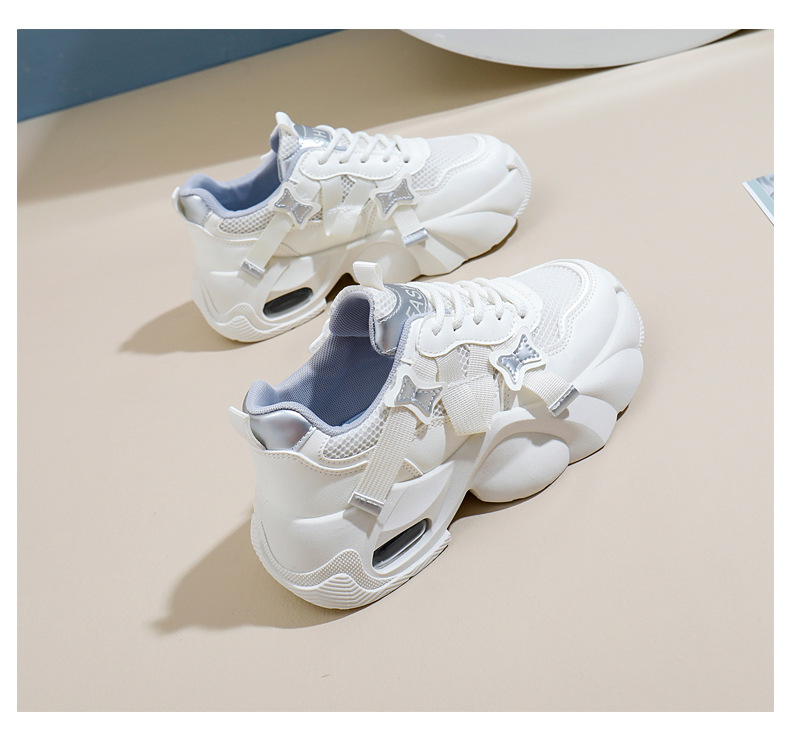 Sneakersy chunky dad style buty do biegania na platformie_voghion.com