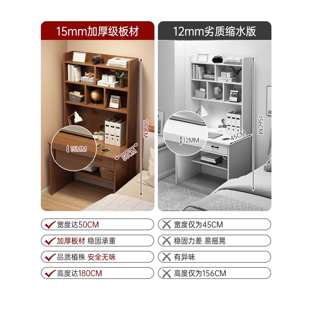 Xiang Pei al por mayor escritorio pequeño estante de escritorio dormitorio escritorio de estudio de escritorio escritorio de computadora doméstica