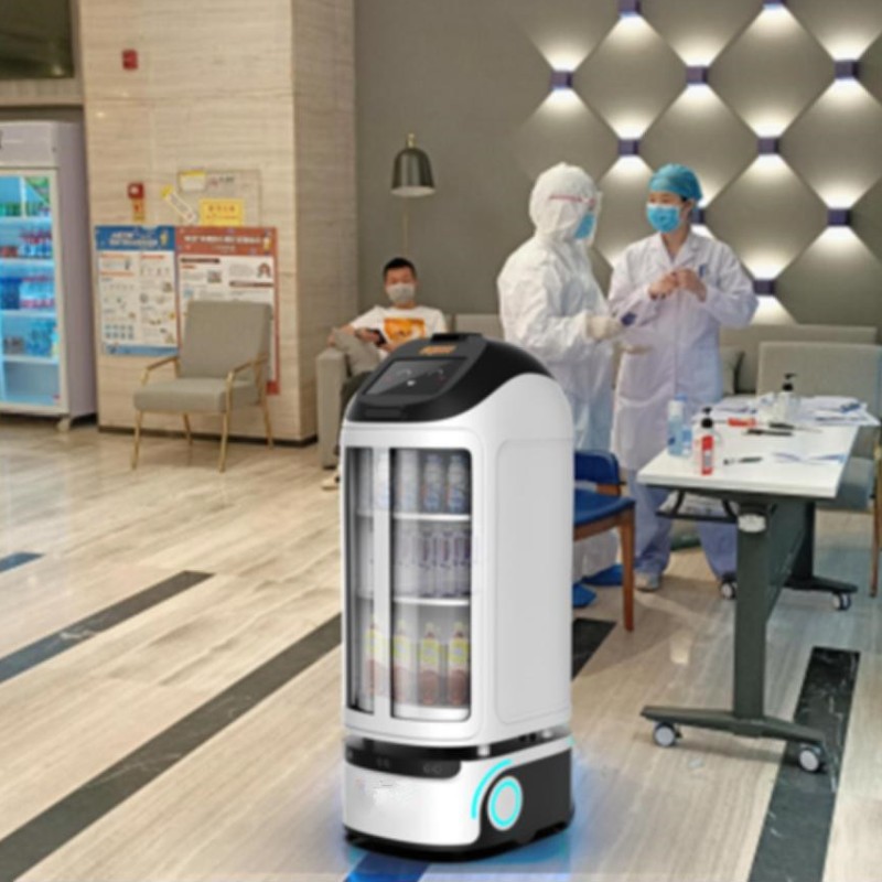 Robot de Entrega para Habitaciones de Hotel Potencia 500W para Hoteles image 3