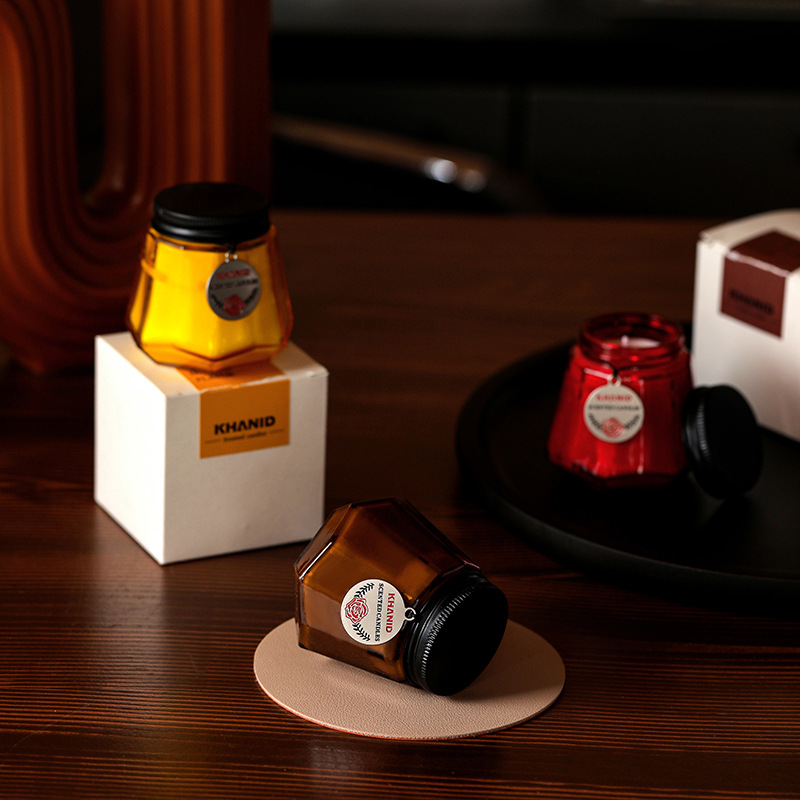 Romantic Atmosphere INS Natural Rich Gift Ambiance Diamond Cup Scented Candle_voghion.com