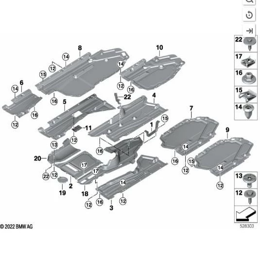 Применимо BMW E70 E71 E72 F15 F16 Коробка передач двигателя кузова нижняя перегородка