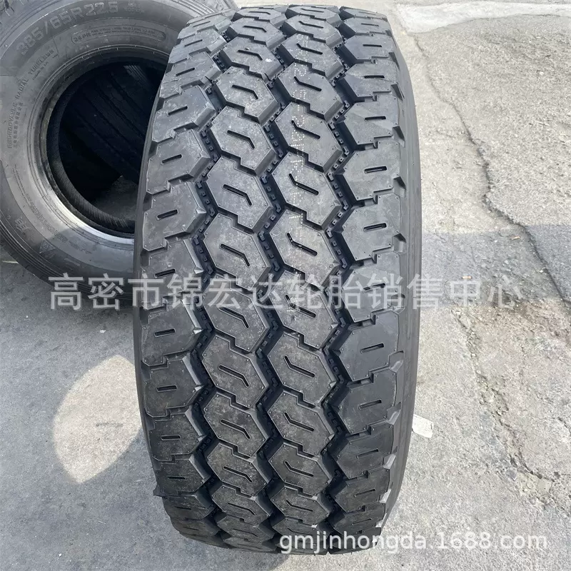 朝阳 三角425 445/65r22.5真空轮胎油田修井机特殊卡车拖车轮胎