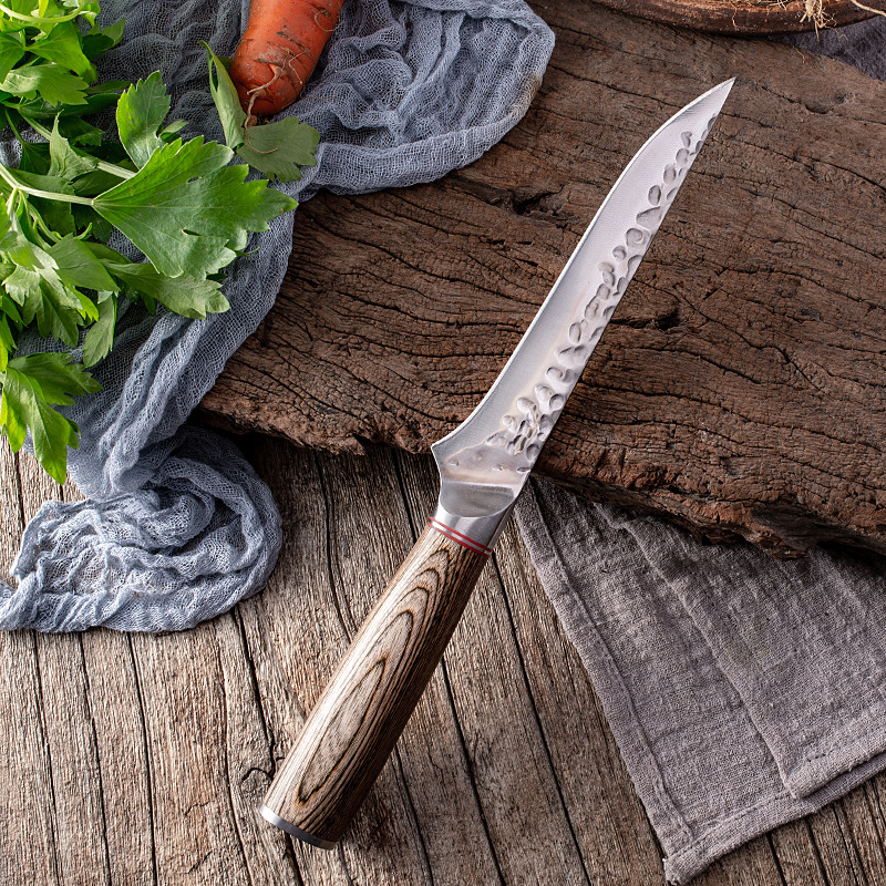Matanza de carne dividida Corte cuchillo de hueso traje de cuchillo de fruta forja martillo patrón Cabeza de Acero hogar supermercado transfronterizo Amazonas