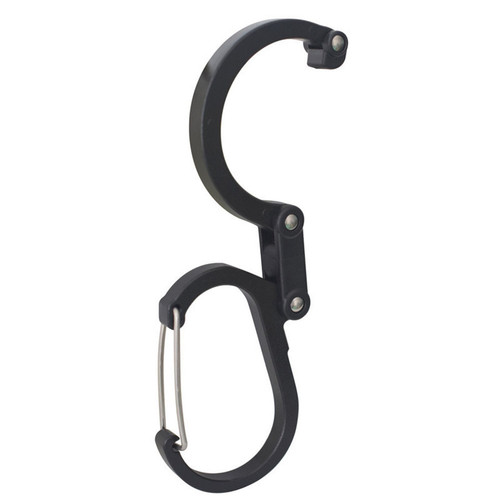 D-type climbing carabiner aluminum alloy quick hanging buckle outdoor sports equipment tool multifunctional safety field buckle climbing carabiner 