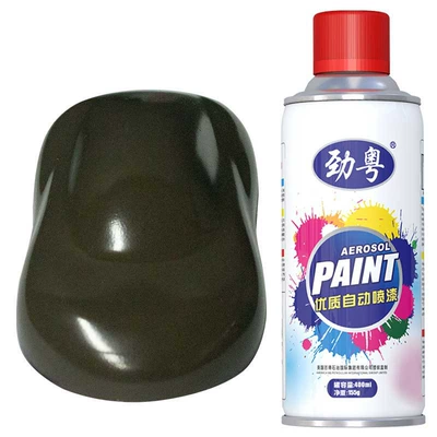 Automatic Spray Paint Anti-Rust Graffiti | Avtomobil boyası - jin-yue-8867-dark-curry-color-400ml-net-weight-155g
