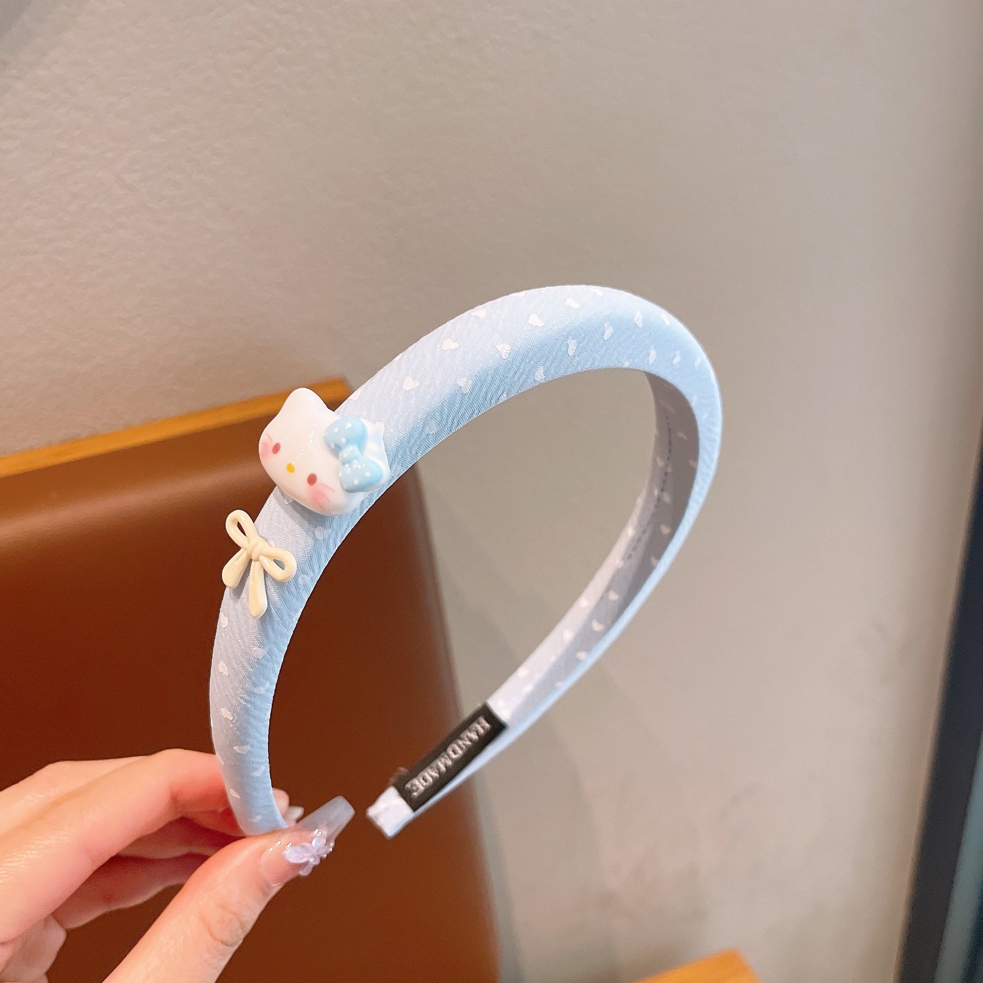 Conejo niño esponja banda de cabello 2026 nueva linda niña acabado de cabello roto artefacto no estrangulación banda de cabello tocado