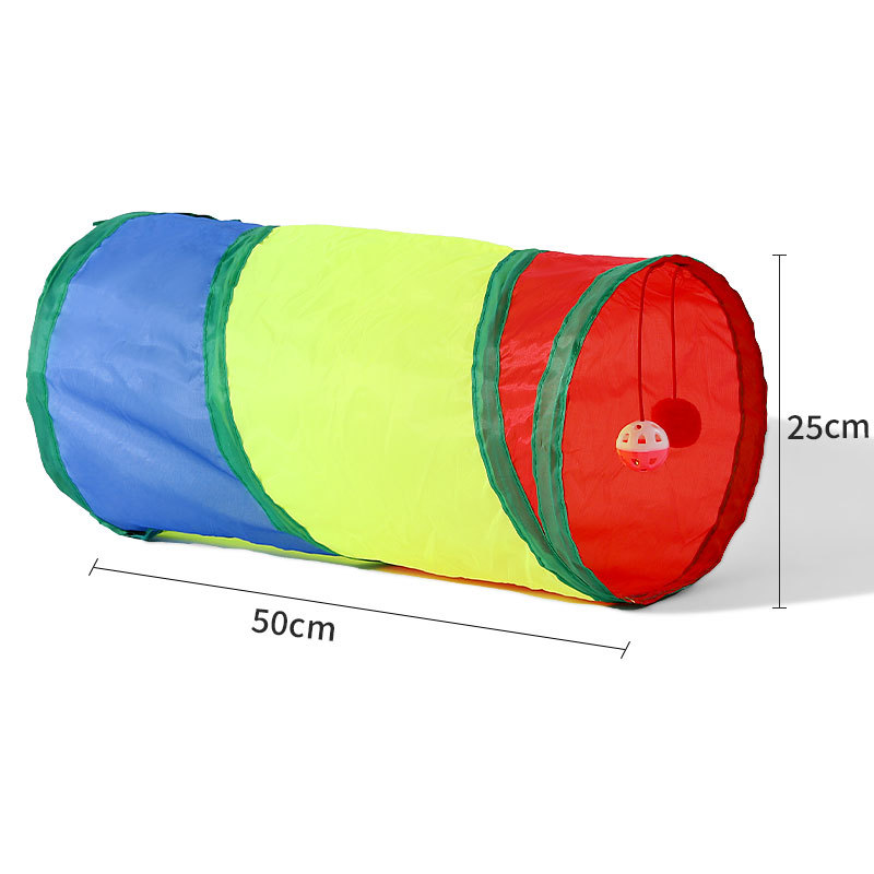 Múltiples especificaciones gato mascota túnel agujero canal juguete gato tienda de campaña saco de dormir mascota gatito autocuidado