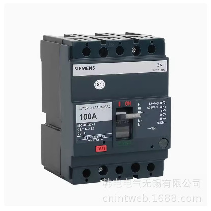 优惠供应 3VT81101AA030AA0  3P 100A 原厂 西门子  塑壳断路器