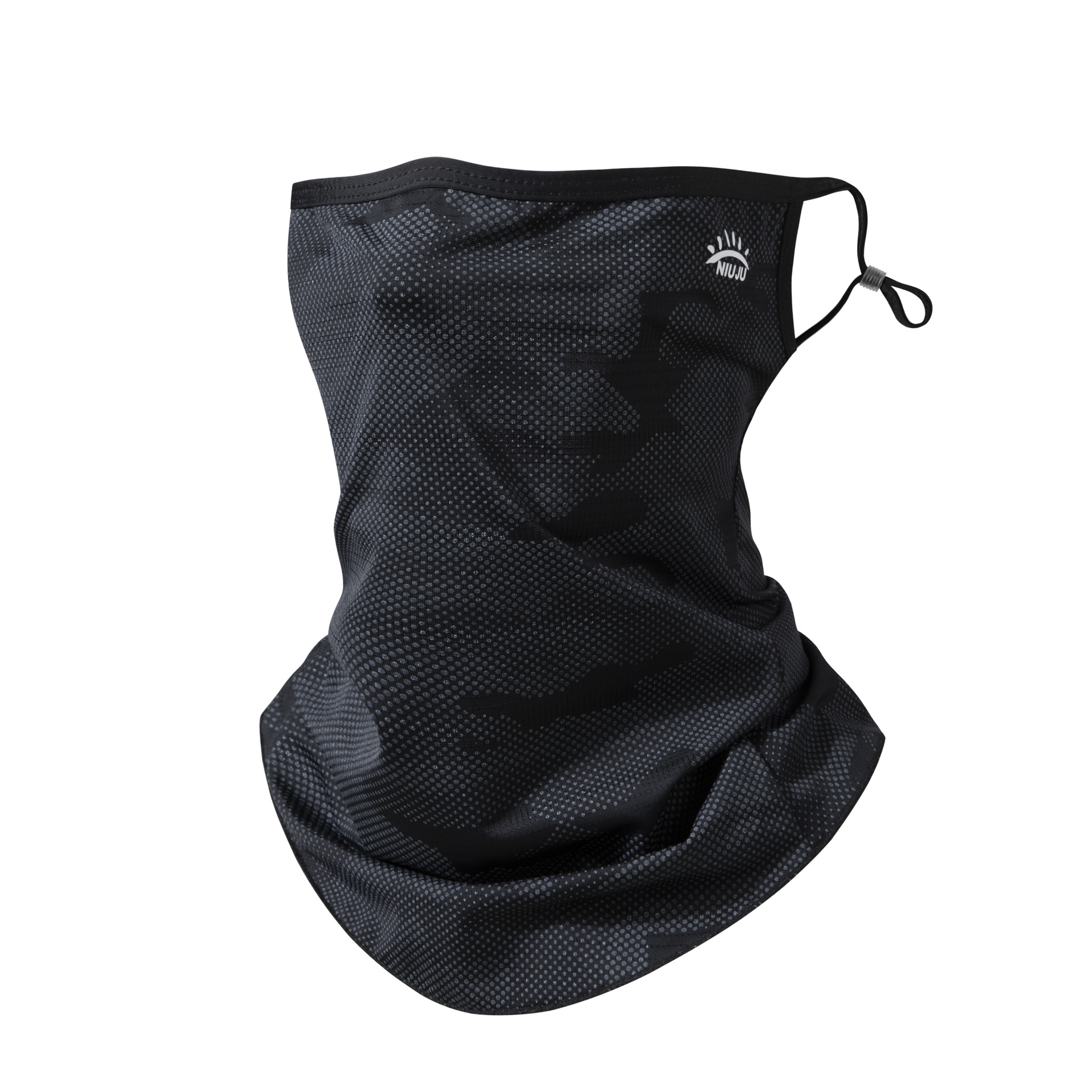 Summer Sun Protection Mask, Sports Cycling Suit, Men's Large Size Sports Mask, Fishing Loose-Fitting Driving Ice Silk Mask
