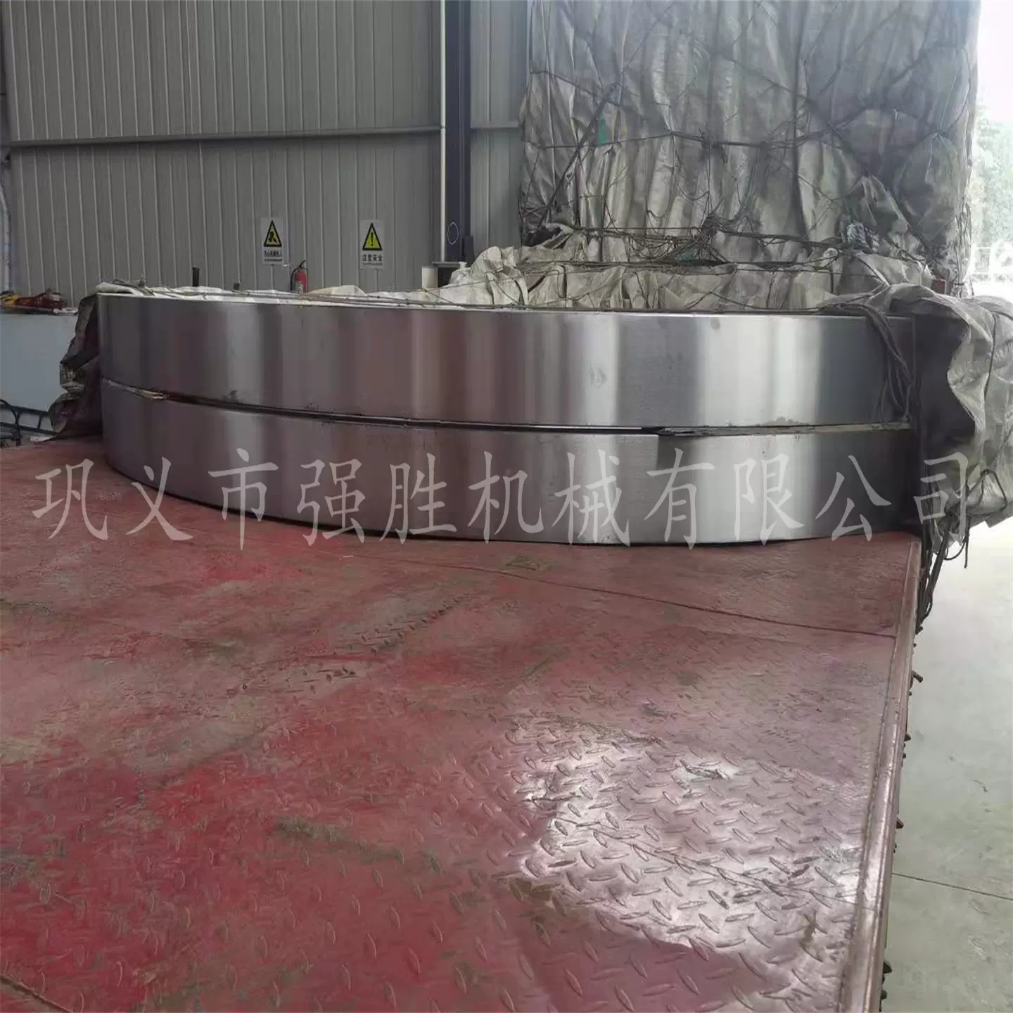 现货销售回转窑轮带 常年生产回转窑滚圈齿圈托轮配件