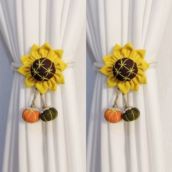 Креативный ремешок для штор Пара регулируемых марлевых занавесок, веревка для закрытия милой занавески для спальни, Пряжка для хранения шнурка