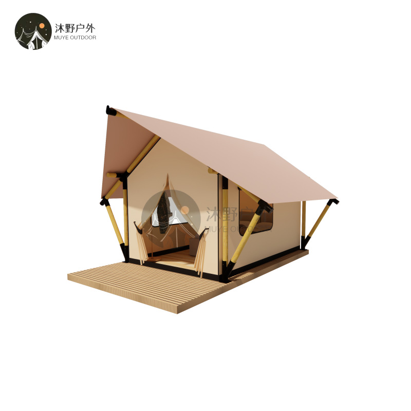 Muye camping base de hotel de lujo red tarjeta de perforación campamento de tiendas de acomodación residencial pequeñas tiendas de lujo ligeras
