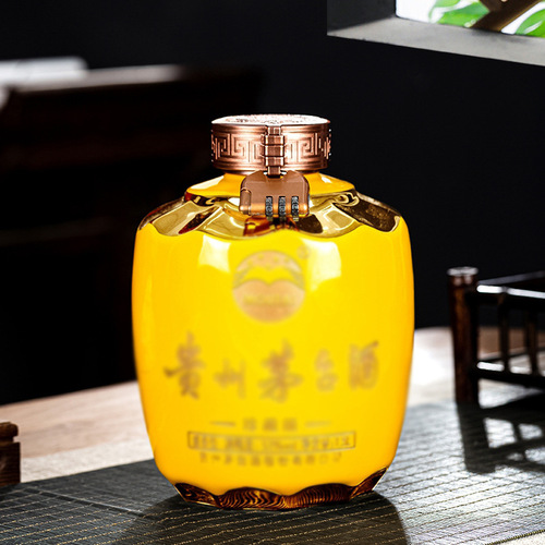 Wholesale Jingdezhen Ceramic Wine Jars for Home Use, Sealed Cellar Storage, Available in 3/5/10 Pound Sizes, Empty Wine Bottles for Storing Wine, Wine Pitchers for Making Wine