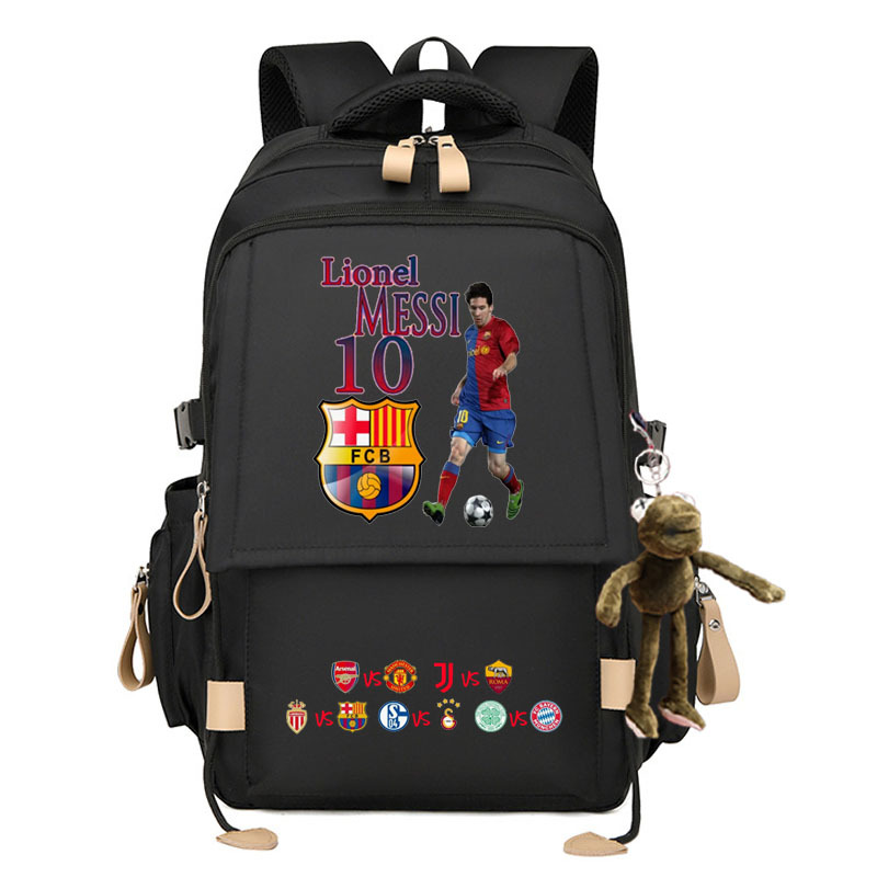 2024 Liga de Campeones Copa del Mundo de fútbol Mochila Real Madrid KakaCroba Messi Chelsea Manchester United estudiantes