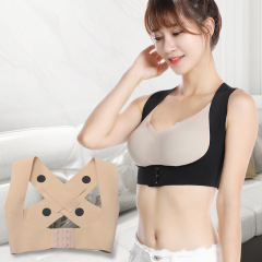 矯正磁石ブラジャー猫背矯正器猫背矯正ベルト新型無痕胸托女性ステルス矯正背中
