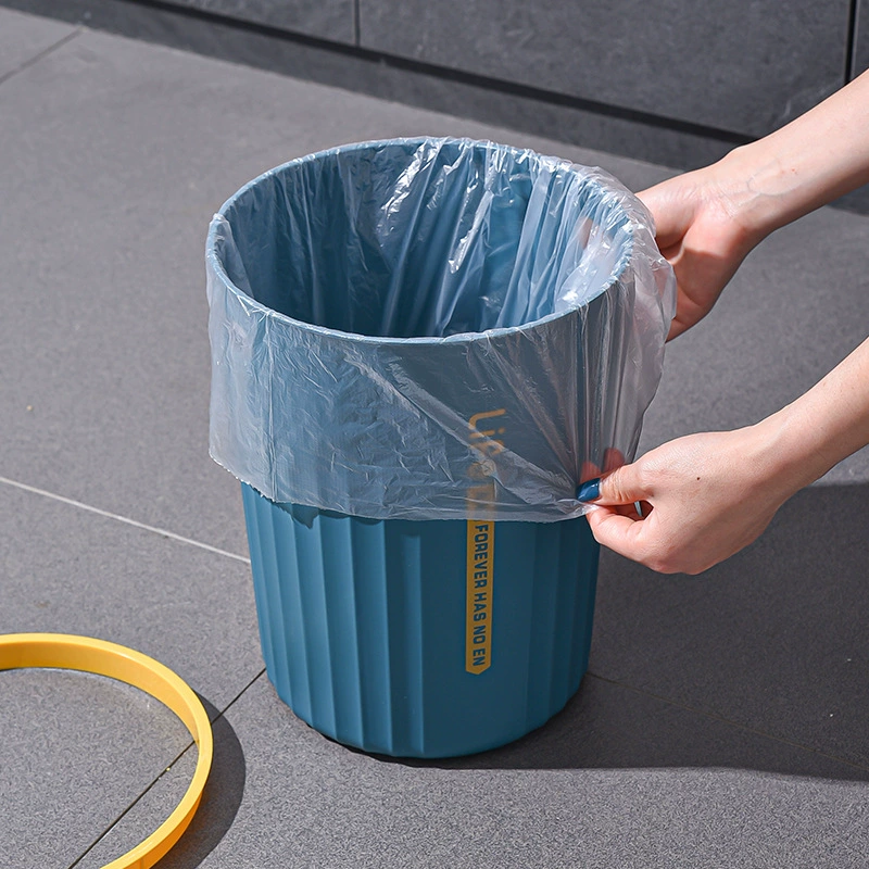 Handheld plastic creative garbage can for commercial use, increased thickness