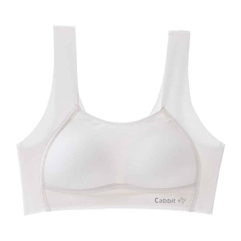 Wireless Youth Bra (Cabbit) Thin Vest Style, Lift Support, Ages 12–16, Sizes M–3XL