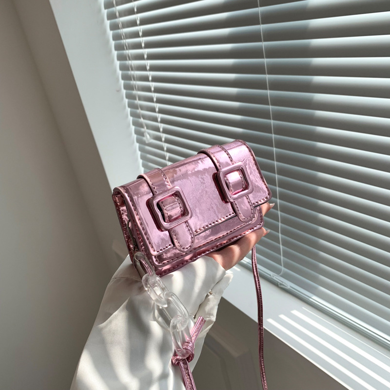 Piccola borsa a tracolla coreana testurizzata da donna crossover_voghion.com