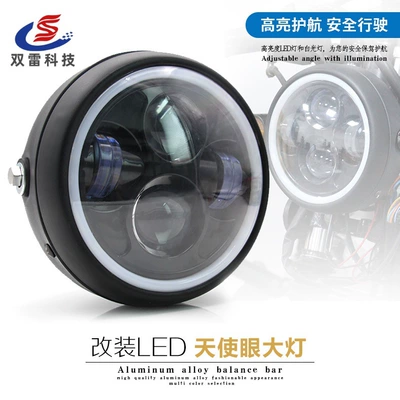 Motosiklet LED retro fənər CG125 GN125 Harley mələk gözü fənəri