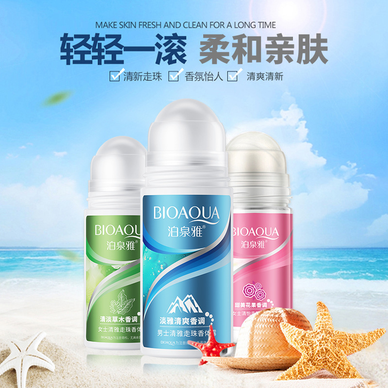 Rollerball antiperspirant