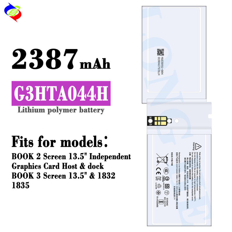 Suitable for Microsoft BOOK2 generation 13.5 inch graphics card host/2 13.5 inch Sereen battery G3HTA044H