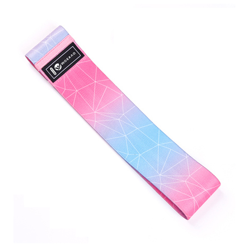 Banda de tensión de yoga antideslizante transfronteriza Levantamiento de cadera estiramiento anillo de cadera banda elástica fitness estiramiento ejercicio banda de resistencia en cuclillas