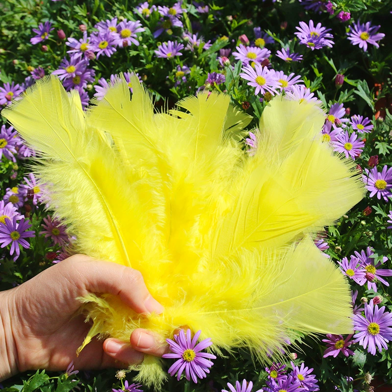 Заводская прямая продажа diy handmade перо плоский индюшинное перо крупная головка декоративная перо маска тканевые материалы