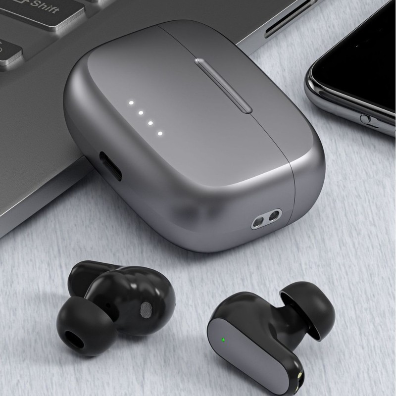 AIスマート新型プライベートモードTWSホールスイッチ双麦ANC杰理大容量長航続シリコン麦ENC通話|undefined