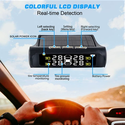 Solar Pressure Sensor Tire – Tire pressure monitoring system